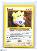 2002 Pokemon—Togepi #56/105 Neo Destiny—Uncommon Nonholo [Heavily Played]