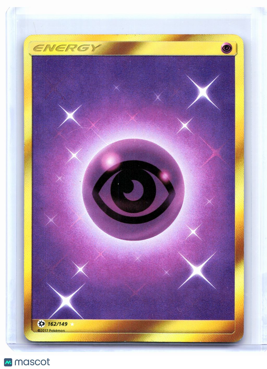 2017 Pokemon—Psychic Energy #162/149 Sun & Moon Base Set—Secret Rare Holo [DMG]