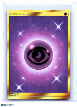 2017 Pokemon—Psychic Energy #162/149 Sun & Moon Base Set—Secret Rare Holo [DMG]