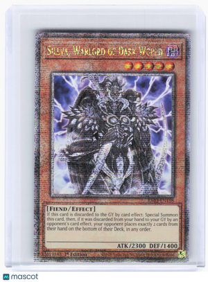 2023 Yu-Gi-Oh!—Sillva, Warlord of Dark World #RA03-EN158 (RA03)—QCSR Foil