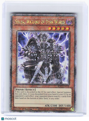 2023 Yu-Gi-Oh!—Sillva, Warlord of Dark World #RA03-EN158 (RA03)—QCSR Foil
