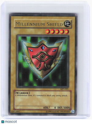 2002 Yu-Gi-Oh!—Millennium Shield #MP1-001 McDonald's Promo—UR Holo (HP)