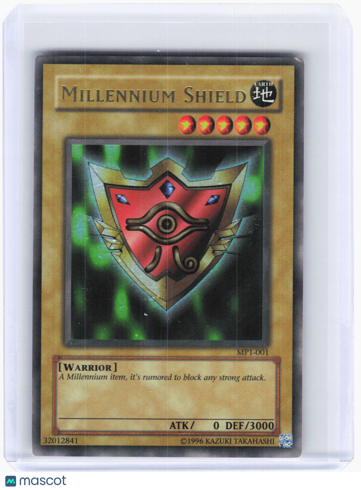 2002 Yu-Gi-Oh!—Millennium Shield #MP1-001 McDonald's Promo—UR Holo (HP)
