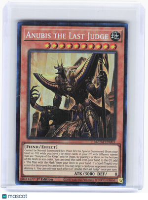 2024 Yu-Gi-Oh!—Anubis the Last Judge #MZTM-EN003 Maze of the Master—CR Foil