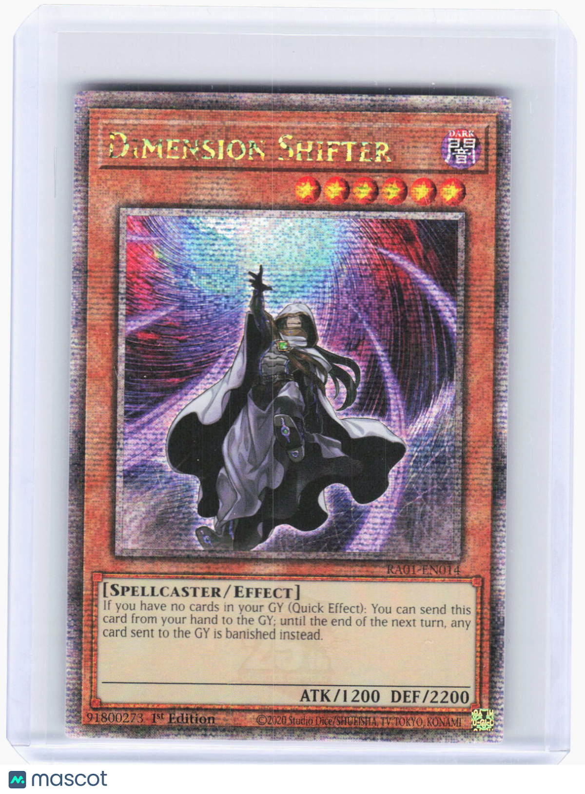 2023 Yu-Gi-Oh!—Dimension Shifter #RA01-EN014 (RA01)—QCSR Foil