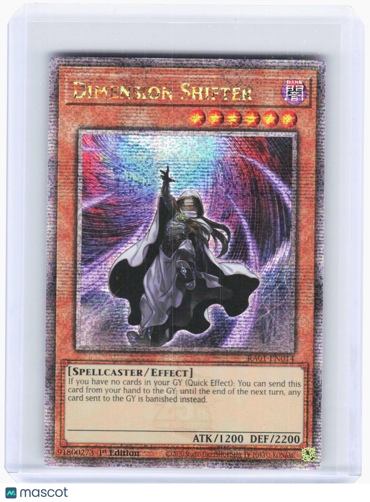2023 Yu-Gi-Oh!—Dimension Shifter #RA01-EN014 (RA01)—QCSR Foil
