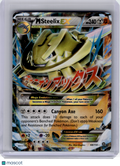 2016 Pokemon—M Steelix EX #68 Steam Siege—Ultra Rare Holo [Heavily Played]