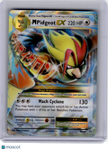 2016 Pokemon—M Pidgeot EX #65 Evolutions—Ultra Rare Holo