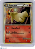 2010 Pokemon—Typhlosion #32 Deck Exclusives—Rare Cosmo Holo [Lightly Played]