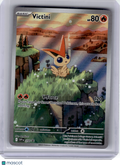 2025 Pokemon—Victini #SVP EN 208 Scarlet & Violet—Black Star Promo Holo