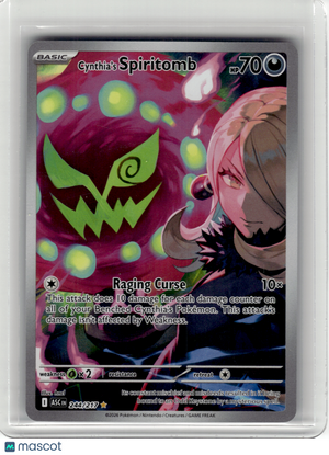 2026 Pokemon—Cynthia's Spiritomb #244 Ascended Heroes—Illustration Rare Holo
