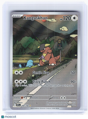 2025 Pokemon—Kangaskhan #204 Destined Rivals—Illustration Rare Holo [LP]