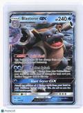2019 Pokemon—Blastoise GX #35 Unbroken Bonds—Ultra Rare Holo [Heavily Played]