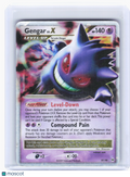 2009 Pokemon—Gengar Lv.X #97 Arceus—Ultra Rare Holo [Damaged]