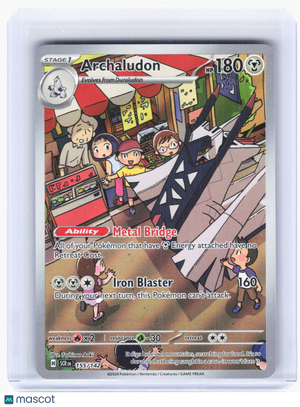 2024 Pokemon—Archaludon #155 Stellar Crown—Illustration Rare Holo