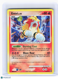 2007 Pokemon—Entei #4 Secret Wonders—Rare Holo [Heavily Played]
