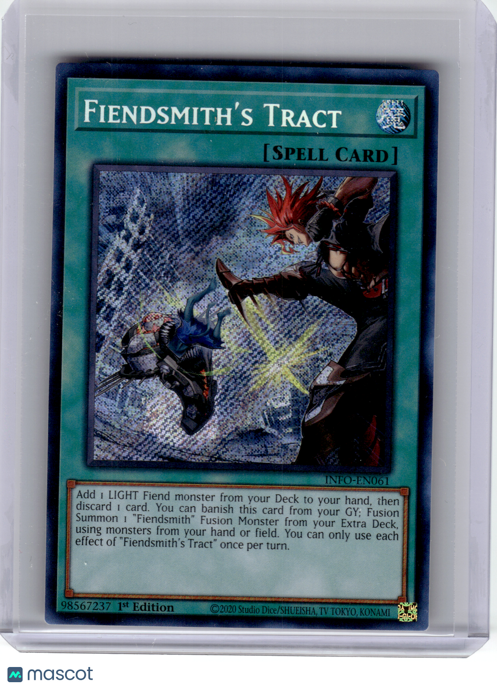 2024 YuGiOh! TCG—Friendsmith's Tract #EN061 INFO—Secret Rare Foil (1st Edition)