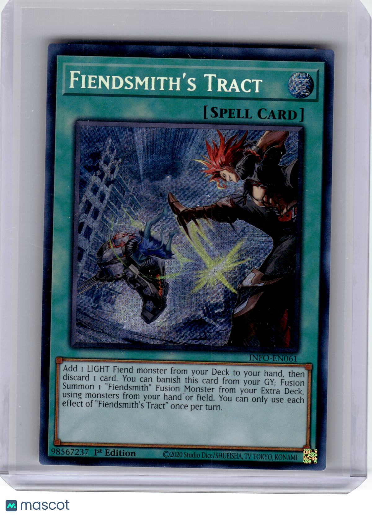 2024 YuGiOh!—Fiendsmith's Tract #EN061 INFO—Secret Rare Foil (1st Edition)