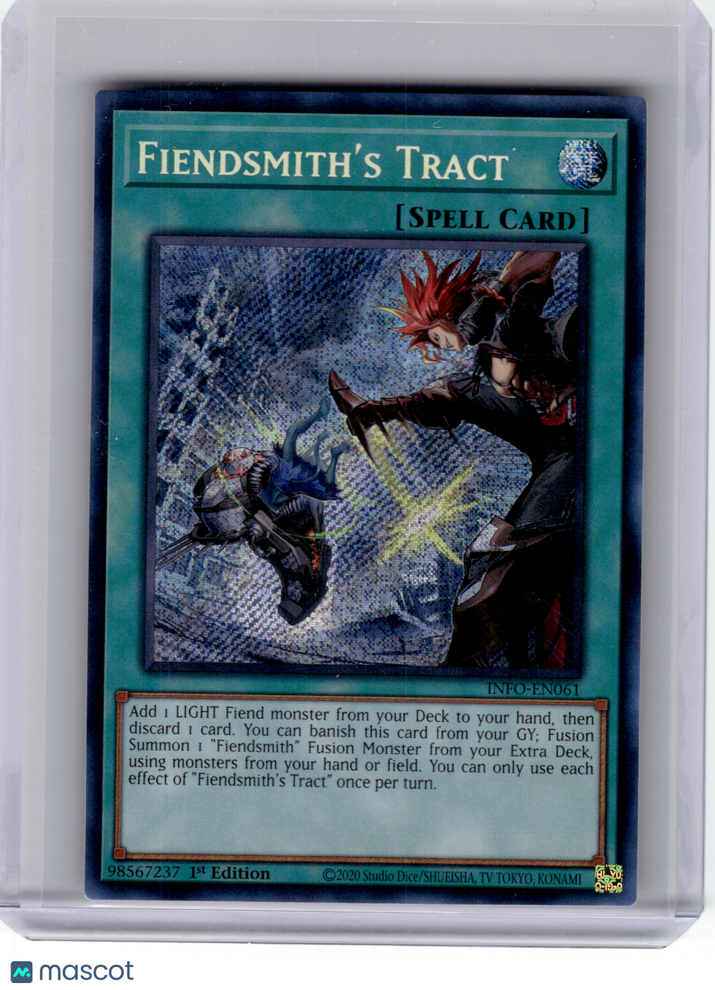 2024 YuGiOh!—Fiendsmith's Tract #EN061 INFO—Secret Rare Foil (1st Edition)
