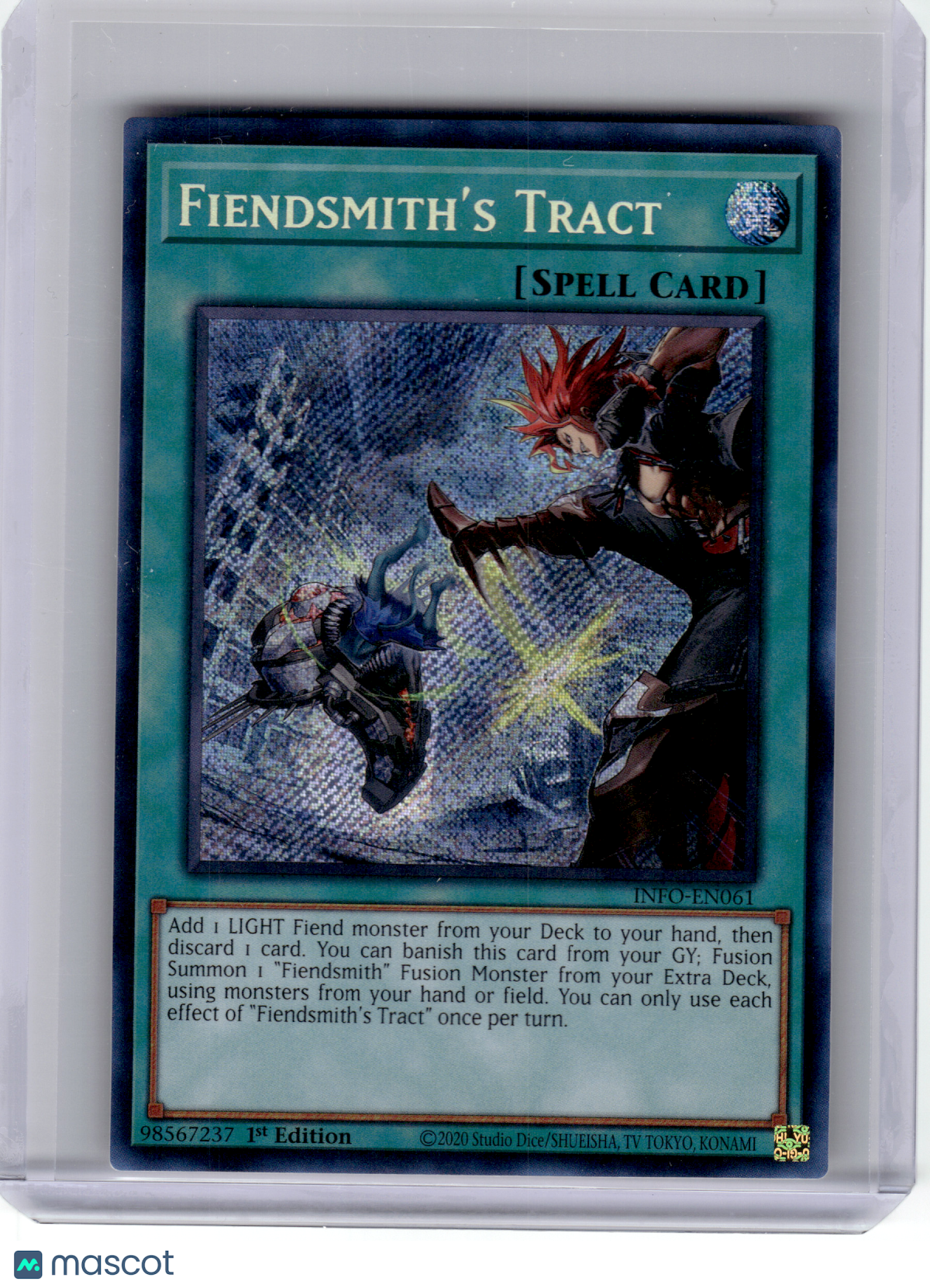 2024 YuGiOh!—Fiendsmith's Tract #EN061 INFO—Secret Rare Foil (1st Edition)