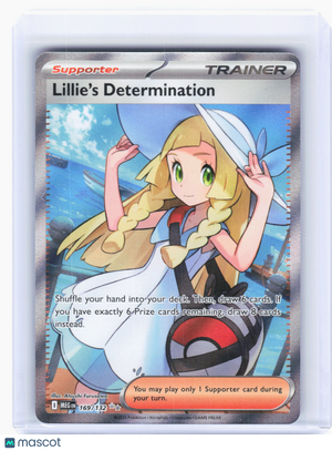 2025 Pokemon—Lillie's Determination #169 Mega Evolution—Ultra Rare Holo