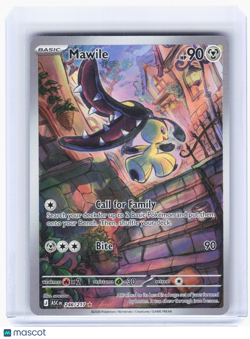 2026 Pokemon—Mawile #246 Ascended Heroes—Illustration Rare Holo
