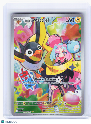 2026 Pokemon—Iono's Wattrel #231 Ascended Heroes—Illustration Rare Holo