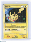 2010 Pokemon—Pikachu #HGSS03 HeartGold & SoulSilver—Black Star Promo Holo [LP]