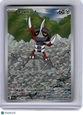 2025 Pokemon—Pawniard #142 Black Bolt—Illustration Rare Holo