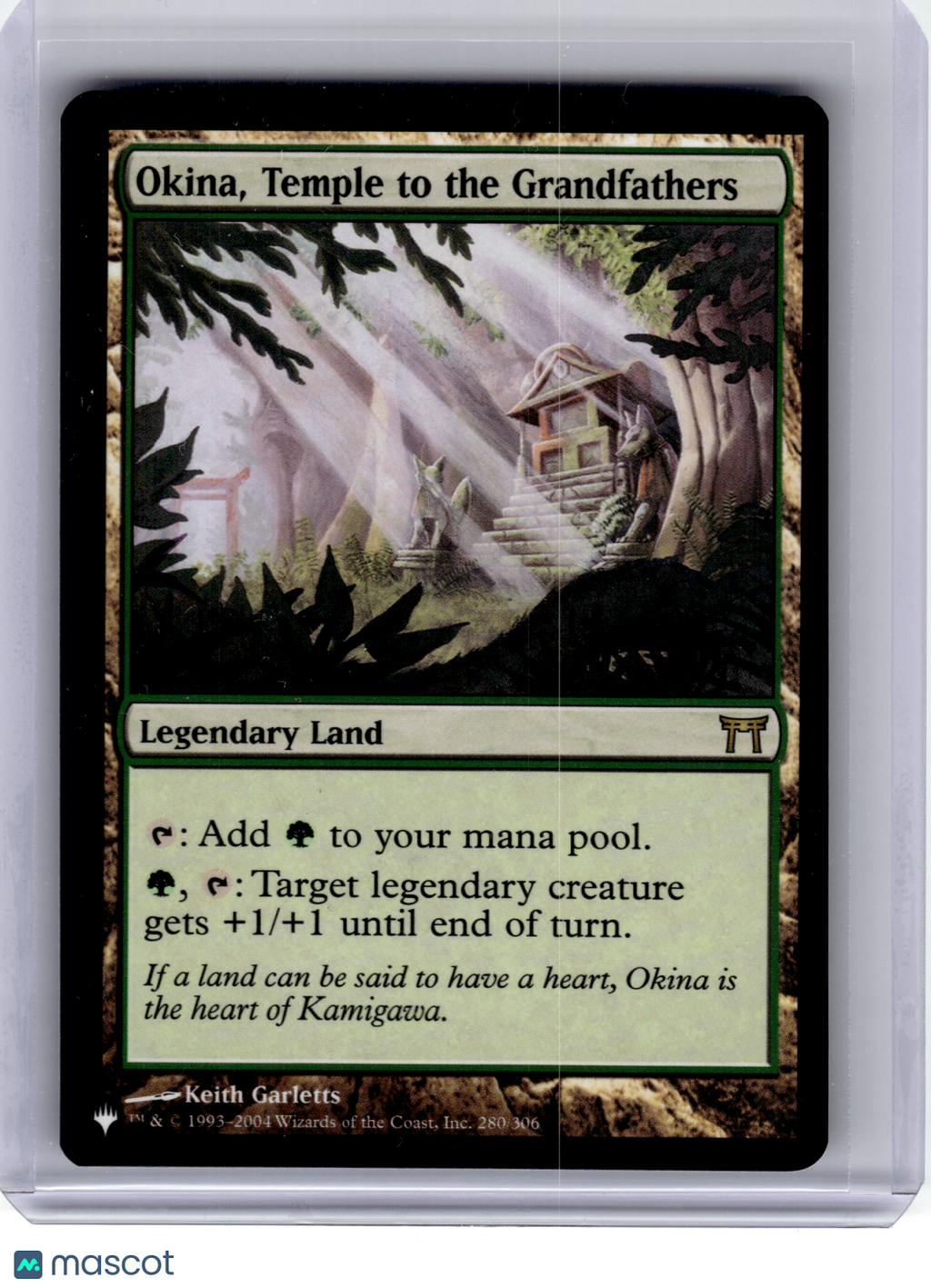 2004 Magic The Gathering Okina, Temple to the Grandfathers Champions of Kamigawa