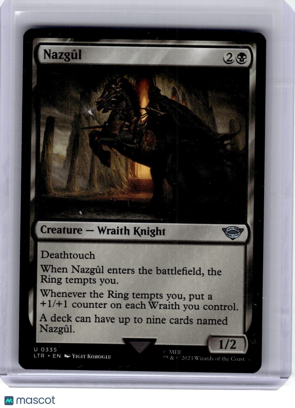 2023 Magic: The Gathering—Nazgûl #335 The LOTR: TOME—Uncommon Regular