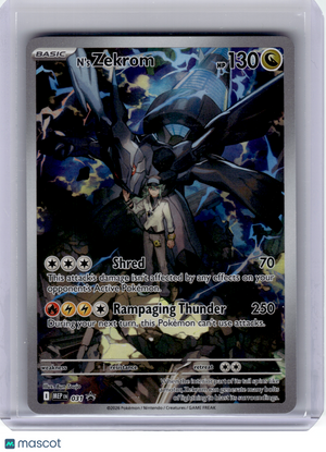 2026 Pokemon—N's Zekrom #031 Mega Evolution Promos—Black Star Promo Holo [LP]