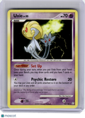 2008 Pokemon—Uxie #43 Legends Awakened—Rare [Moderately Played]
