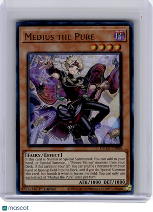 2025 YuGiOh!—Medius the Pure #DUAD-EN008 Duelist's Advance—Ultra Rare (1st ED)