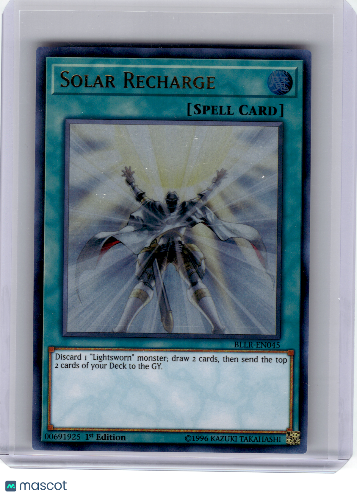 2017 YuGiOh! TCG—Solar Recharge #BLLR-EN045—Ultra Rare Foil (1st Edition)