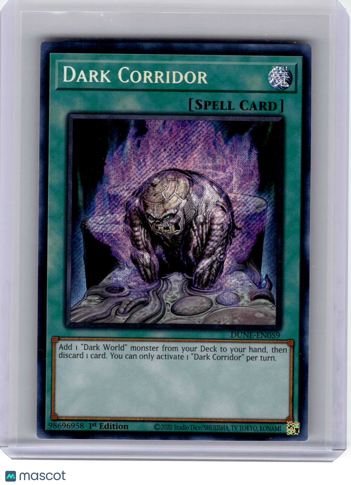 2023 Yu-Gi-Oh! TCG—Dark Corridor #DUNE-EN059 Duelist Nexus—Secret Rare Foil
