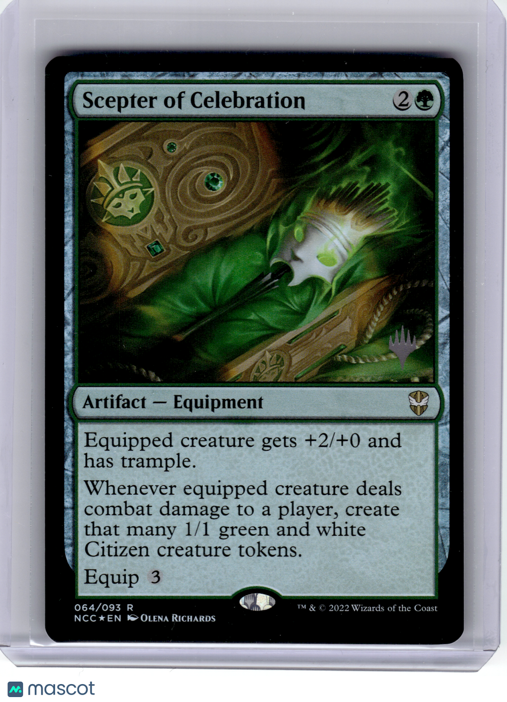 2022 MTG—Scepter of Celebration #64 Promo Pack: Streets of New Capenna—R Nonfoil