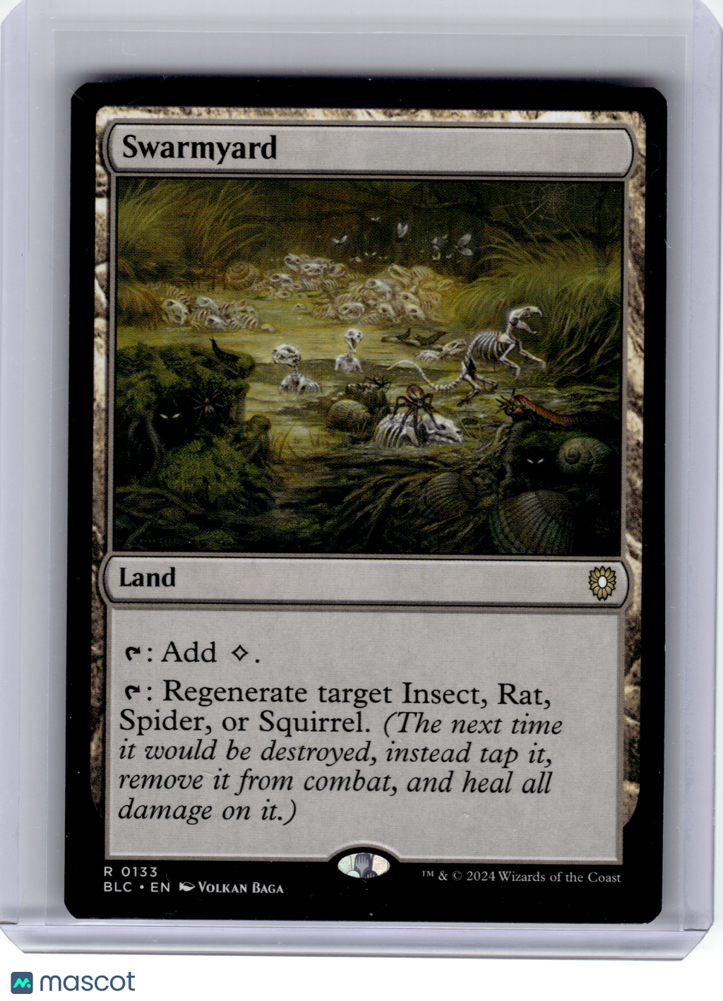 2024 Magic: The Gathering—Swarmyard #133 Commander: Bloomburrow—Rare Nonfoil