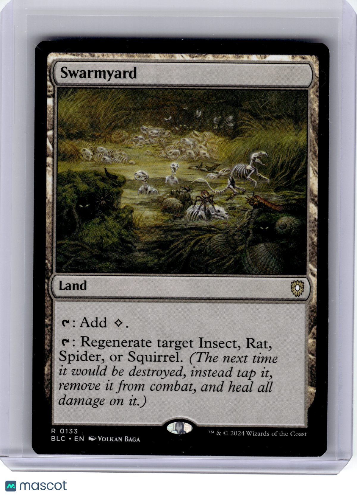 2024 Magic: The Gathering—Swarmyard #133 Commander: Bloomburrow—Rare Nonfoil