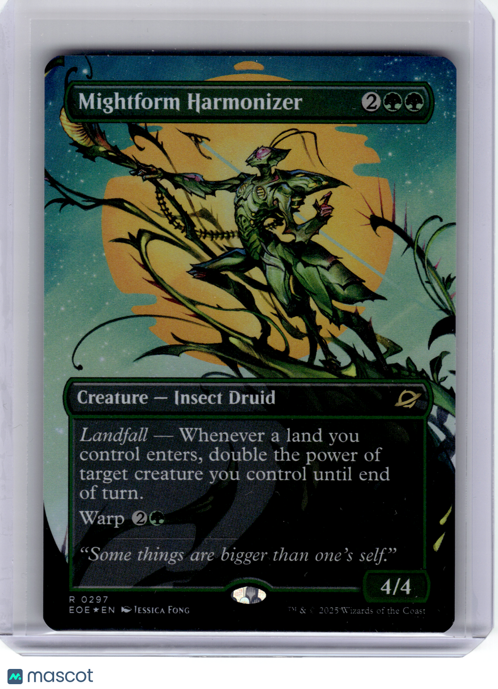 2025 MTG—Mightform Harmonizer #297 Edge of Eternities—Rare Foil (Borderless)