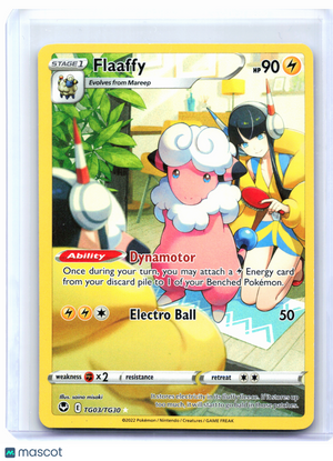 2022 Pokemon—Flaaffy #TG03/TG30 Silver Tempest Trainer Gallery—UR Holo [LP]