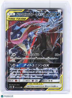 2019 Pokemon—Greninja & Zoroark-GX #072/173 TAG TEAM GX: Tag All Stars—Japanese