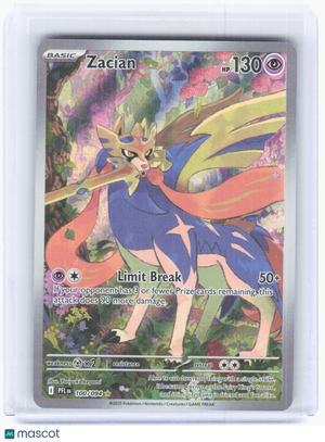 2025 Pokemon—Zacian #100/94 Phantasmal Flames—Illustration Rare Holo