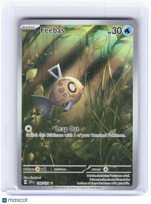 2024 Pokemon—Feebas #198/191 Surging Sparks—Illustration Rare Holo