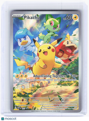 2023 Pokemon—Pikachu #SVP EN 027 Scarlet & Violet Promo Cards—Holo