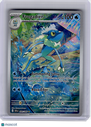 2026 Pokemon—Frogadier #89 Chaos Rising—Illustration Rare Holo
