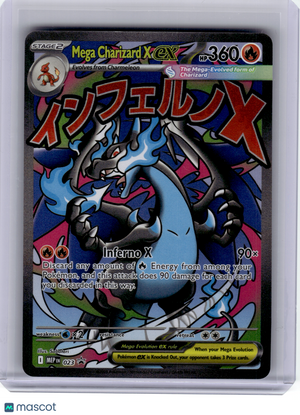 2025 Pokemon—Mega Charizard X ex #023 Mega Evolution Promos—Black Star Promo