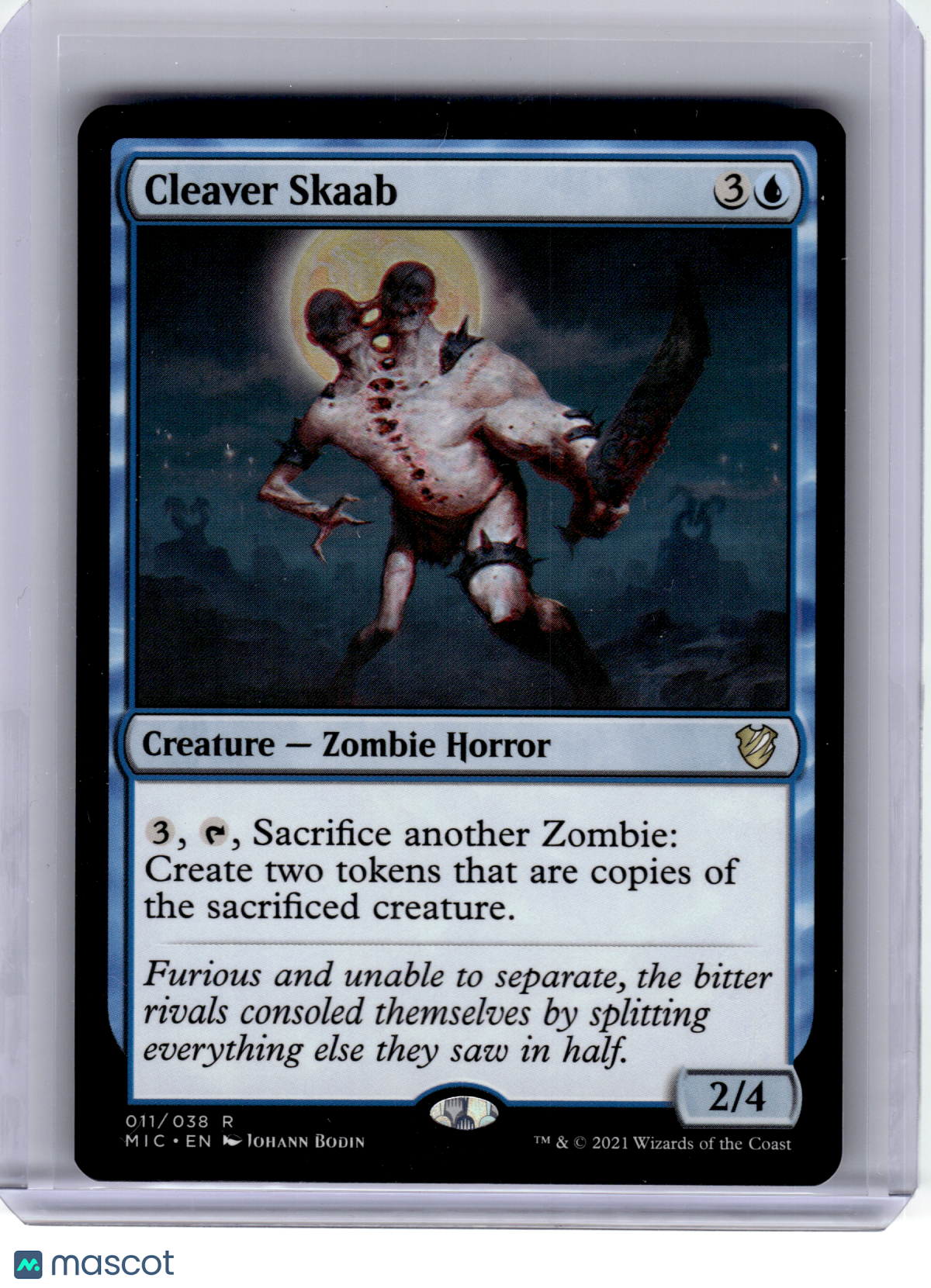 2021 MTG—Cleaver Skaab #11 Commander: Innistrad: Midnight Hunt—Rare Nonfoil [LP]