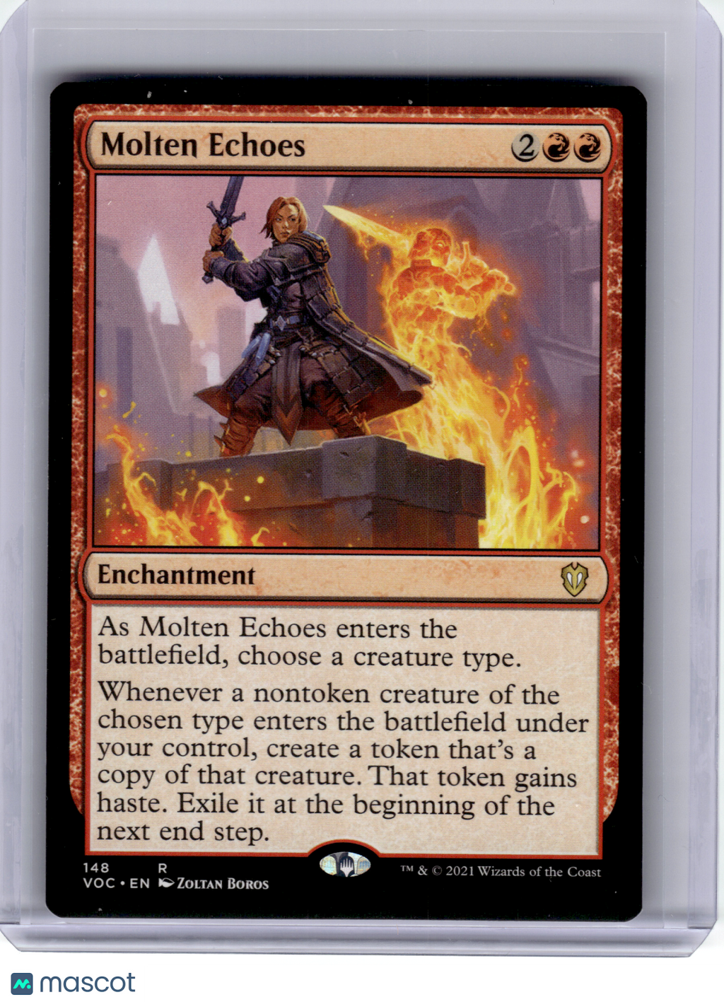2021 Magic: TG—Molten Echoes #148 Commander: Innistrad: Crimson Vow—Rare Nonfoil