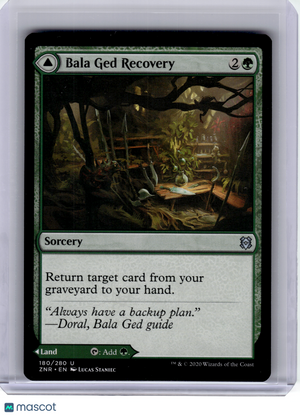 2020 MTG—Bala Ged Recovery // Bala Ged Sanctuary #180 Zendikar Rising—U Nonfoil